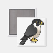 Peregrine Falcon Magnet (Vorderseite/Rückseite)