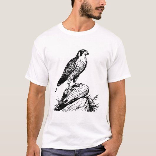 Peregrine falcon Men's T-Shirts (Vorderseite)