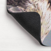 Peregrine Falcon Mousepad (Ecke)
