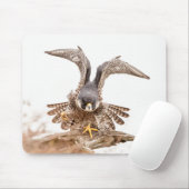 Peregrine Falcon Mousepad (Mit Mouse)