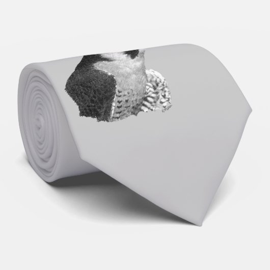 Peregrine Falcon-Pencil Krawatte (Gerollt)