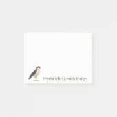 Peregrine Falcon personalize Post-it Notes Post-it Klebezettel (Vorderseite)