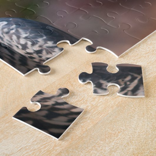 Peregrine Falcon Profil Puzzle (Seite)