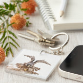 Peregrine Falcon Schlüsselanhänger (Vorderseite rechts)