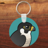 Peregrine Falcon Schlüsselanhänger (Vorderseite)