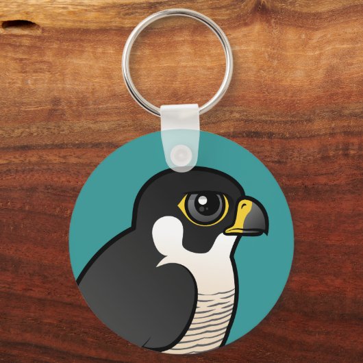 Peregrine Falcon Schlüsselanhänger (Vorderseite)