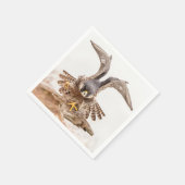 Peregrine Falcon Serviette (Ecke)