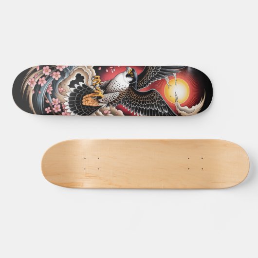 Peregrine falcon Skateboard (Horizontal)