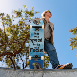 Peregrine falcon  Skateboard