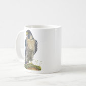 Peregrine falcon Tasse (Vorderseite Links)