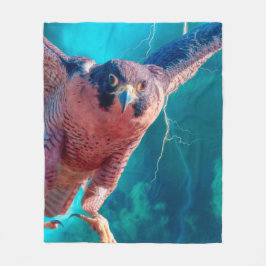 Peregrine Falcon WINGS of MERCURY Fleecedecke
