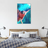 Peregrine Falcon WINGS of MERCURY Leinwanddruck (Insitu (Schlafzimmer))