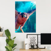 Peregrine Falcon WINGS of MERCURY Poster (Heimbüro)