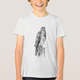 Peregrine falcon  Youth Tri-blend T-Shirt Tri-Blend Shirt