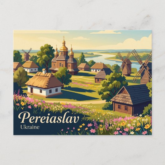Pereiaslav Ukraine Postkarte (Vorderseite)