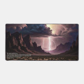 Perek Shira - LIghtning Schreibtischunterlage (Vorderseite)