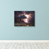 Perek Shirah - LIghtning Leinwanddruck (Insitu (Holzboden))