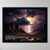 Perek Shirah - LIghtning Poster (Vorne)