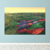 Perelandra Canvas Print Leinwanddruck (Insitu (Holzboden))