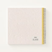 Perennial Gaillardia Blume Personalisiert Comp Notizblock (Rückseite)