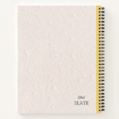 Perennial Gaillardia Blume Personalisiert Comp Notizblock (Rückseite)