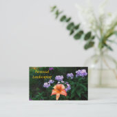 Perennial Landscaping Visitenkarte (Stehend Vorderseite)