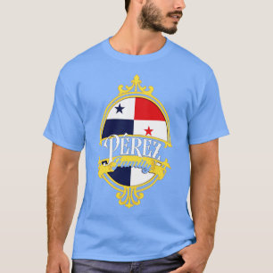 Perez Family Panama Flag T-Shirt
