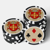 Perez Heraldic Arms Pokerchips (Stapel)