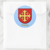 Perez-Schildkleber Runder Aufkleber (Tasche)