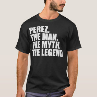 PerezPerez Name Perez Vorname T-Shirt