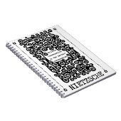 Perfect ConVERSATION Zitat von Nietzsche Notizblock (Rechte Seite)