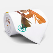 Perfect Cow Lady Neck Tie Krawatte (Gerollt)