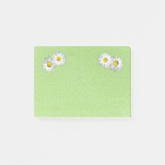 Perfect Daisy Post It Notes Post-it Klebezettel (Vorderseite)