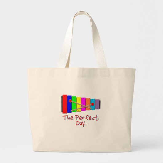 Perfect Day Xylophone Jumbo Stoffbeutel (Vorne)