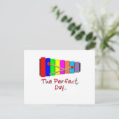 Perfect Day Xylophone Postkarte (Stehend Vorderseite)
