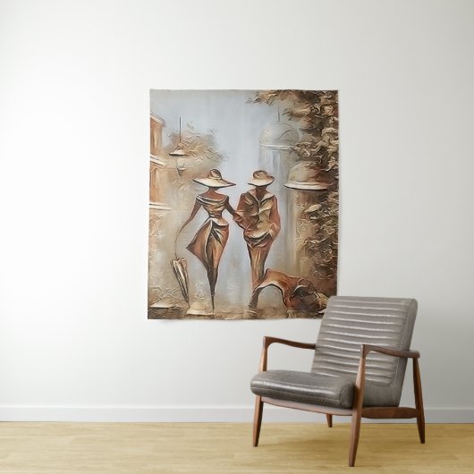 Perfect Duo Wandteppich (Beispiel)