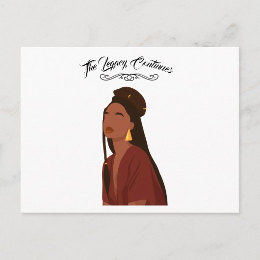 Perfect for Black History Month 2026 celebration Postkarte (Vorderseite)