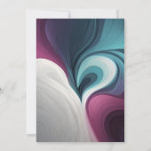 Perfect for Classic, Romantic, or Luxury Einladung (Rückseite)