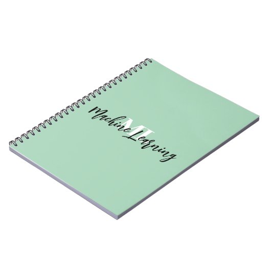 Perfect for Coding Notes & ML Projects – ML Pro Notizblock (Linke Seite)