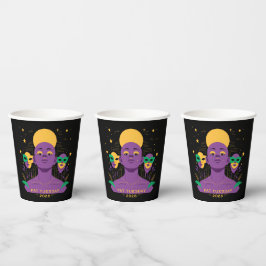Perfect for Mardi Gras 2026 Pappbecher