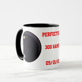 Perfect Game Score Bowling 300 Game Tasse