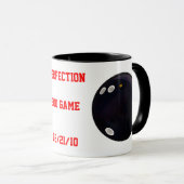 Perfect Game Score Bowling 300 Game Tasse (VorderseiteRechts)
