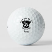  Perfect Gift for Your Rottweiler-Loving  Golfball (Vorderseite)