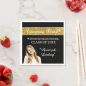 Perfect Graduation Congrats  Serviette (Beispiel)