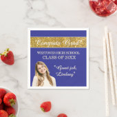 Perfect Graduation Congrats  Serviette (Beispiel)