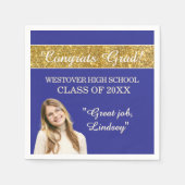 Perfect Graduation Congrats  Serviette (Vorderseite)