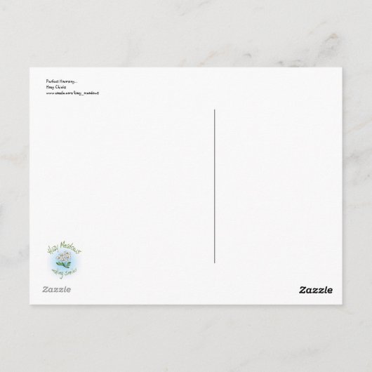 Perfect Harmony Postcard Postkarte (Rückseite)