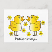 Perfect Harmony Postcard Postkarte (Vorderseite)