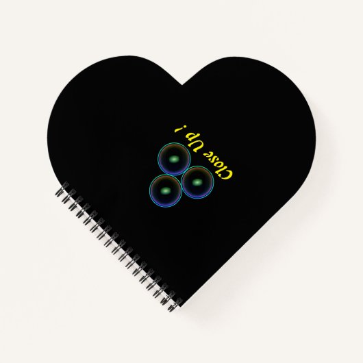 Perfect Journal Stilvolle Spiral Notebook Designs Notizblock (Vorderseite)