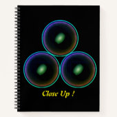 Perfect Journal Stilvolle Spiral Notebook Designs Notizblock (Vorderseite)